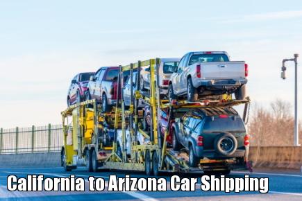 California to Arizona Car Shipping