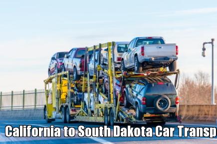 California to South Dakota Car Transport