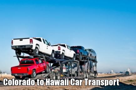 Colorado to Hawaii Car Transport