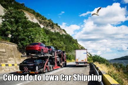 Colorado to Iowa Car Shipping