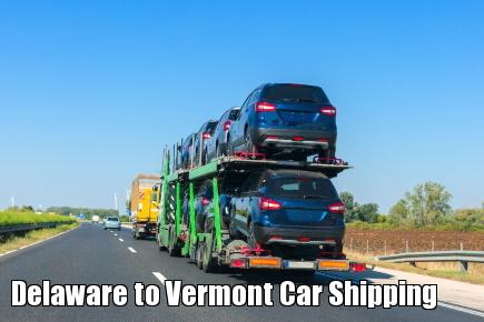 Delaware to Vermont Car Shipping