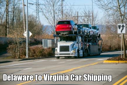 Delaware to Virginia Car Shipping
