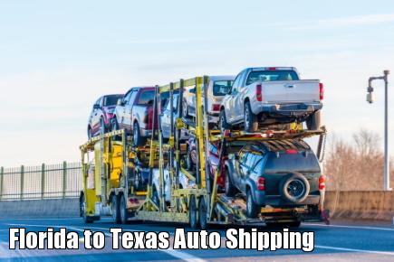 Florida to Texas Auto Shipping