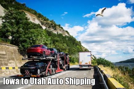 Iowa to Utah Auto Shipping