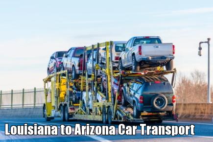 Louisiana to Arizona Car Transport