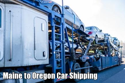 Maine to Oregon Car Shipping