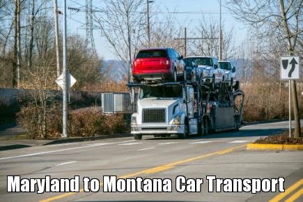 Maryland to Montana Car Transport
