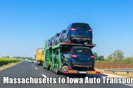 Massachusetts to Iowa Auto Transport