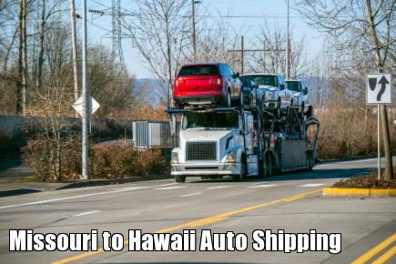 Missouri to Hawaii Auto Shipping