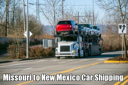 Missouri to New Mexico Car Shipping