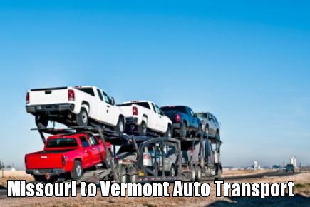 Missouri to Vermont Auto Transport