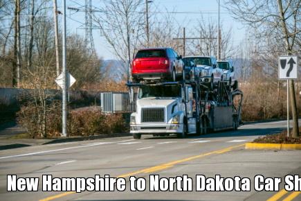 New Hampshire to North Dakota Car Shipping