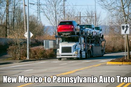 New Mexico to Pennsylvania Auto Transport
