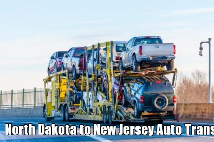 North Dakota to New Jersey Auto Transport