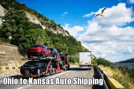Ohio to Kansas Auto Shipping