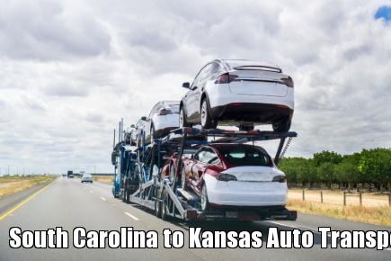 South Carolina to Kansas Auto Transport