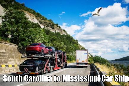 South Carolina to Mississippi Car Shipping