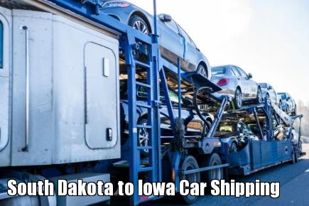 South Dakota to Iowa Car Shipping