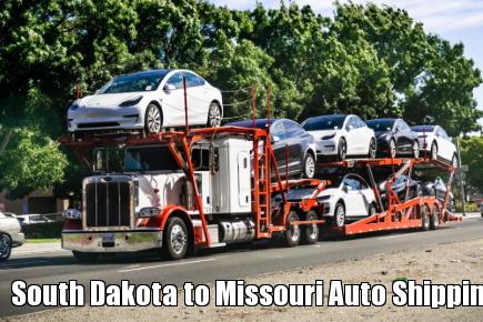 South Dakota to Missouri Auto Shipping