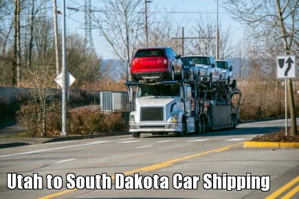 Utah to South Dakota Car Shipping