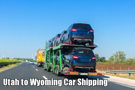 Utah to Wyoming Car Shipping