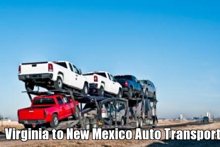 Virginia to New Mexico Auto Transport