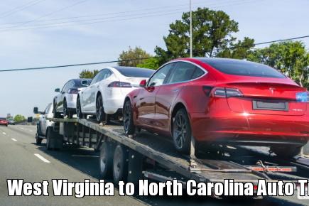 West Virginia to North Carolina Auto Transport