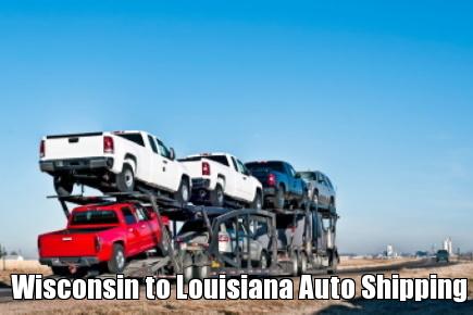 Wisconsin to Louisiana Auto Shipping